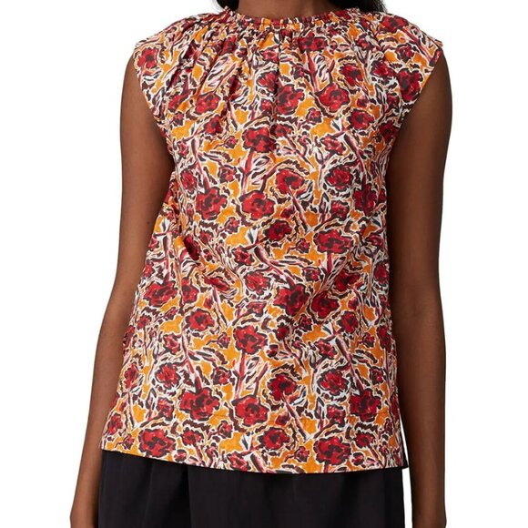 MARNI Multi Floral Tank Top Size 46 - Picture 3 of 9